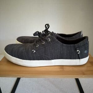 SPERRY Top-Sider Bodie Men’s Size 6 Lace-Up Memory Foam Shoes. Blue, Black, Gray